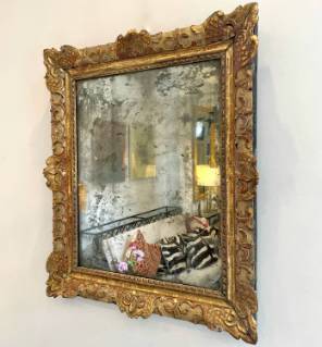 A French Giltwood Mirror